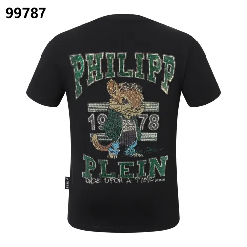 Wholesale Philipp Plein PP Oversize T-Shirts Short Sleeved For Men #1470701 $38.00 USD, Wholesale Quality Replica Philipp Plein PP T-Shirts