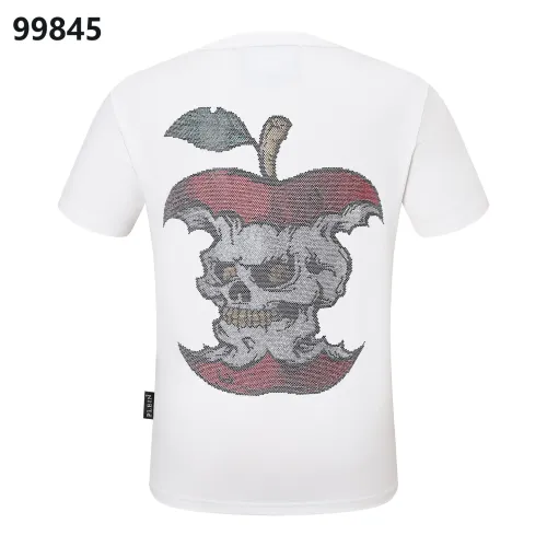 Wholesale Philipp Plein PP Oversize T-Shirts Short Sleeved For Men #1470702 $38.00 USD, Wholesale Quality Replica Philipp Plein PP T-Shirts