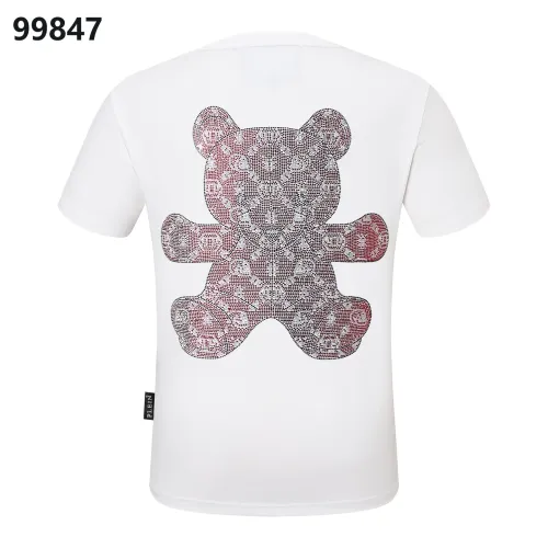 Wholesale Philipp Plein PP Oversize T-Shirts Short Sleeved For Men #1470712 $38.00 USD, Wholesale Quality Replica Philipp Plein PP T-Shirts