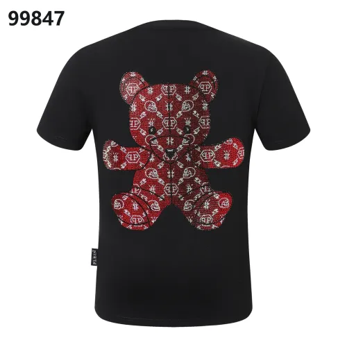 Wholesale Philipp Plein PP Oversize T-Shirts Short Sleeved For Men #1470713 $38.00 USD, Wholesale Quality Replica Philipp Plein PP T-Shirts