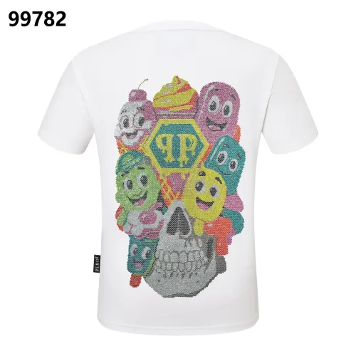 Wholesale Philipp Plein PP Oversize T-Shirts Short Sleeved For Men #1470714 $38.00 USD, Wholesale Quality Replica Philipp Plein PP T-Shirts