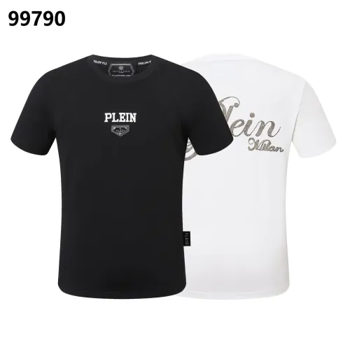 Replica Philipp Plein PP Oversize T-Shirts Short Sleeved For Men #1470716 $38.00 USD for Wholesale