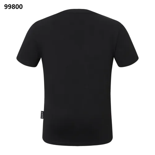 Replica Philipp Plein PP Oversize T-Shirts Short Sleeved For Men #1470719 $38.00 USD for Wholesale