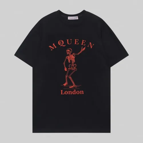 Wholesale Alexander McQueen T-shirts Short Sleeved For Unisex #1470810 $29.00 USD, Wholesale Quality Replica Alexander McQueen T-shirts