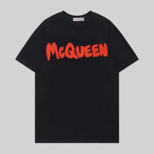 Wholesale Alexander McQueen T-shirts Short Sleeved For Unisex #1470812 $29.00 USD, Wholesale Quality Replica Alexander McQueen T-shirts