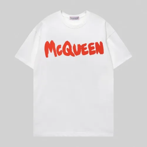Wholesale Alexander McQueen T-shirts Short Sleeved For Unisex #1470813 $29.00 USD, Wholesale Quality Replica Alexander McQueen T-shirts