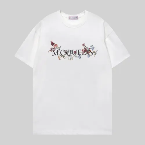 Wholesale Alexander McQueen T-shirts Short Sleeved For Unisex #1470815 $29.00 USD, Wholesale Quality Replica Alexander McQueen T-shirts