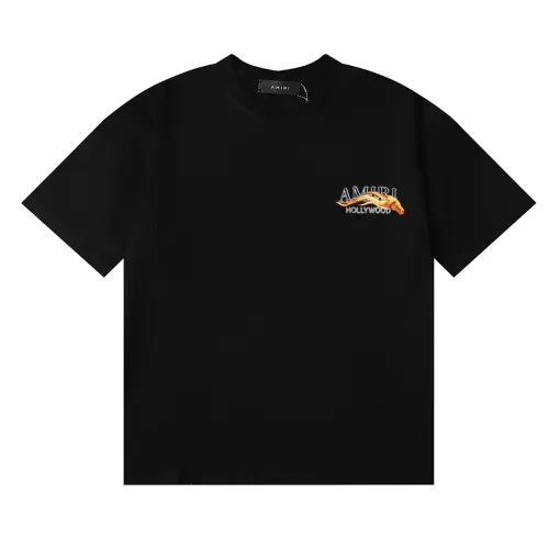 Replica Amiri T-Shirts Short Sleeved For Unisex #1470822 $29.00 USD for Wholesale
