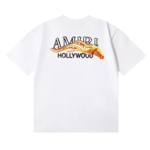Wholesale Amiri T-Shirts Short Sleeved For Unisex #1470823 $29.00 USD, Wholesale Quality Replica Amiri T-Shirts