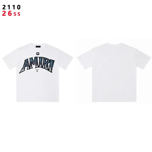 Wholesale Amiri T-Shirts Short Sleeved For Unisex #1470824 $29.00 USD, Wholesale Quality Replica Amiri T-Shirts