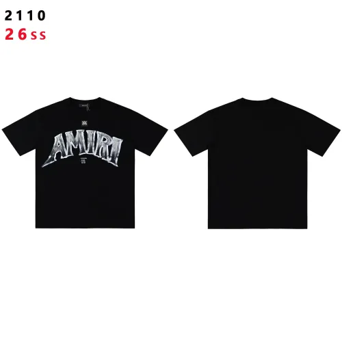 Wholesale Amiri T-Shirts Short Sleeved For Unisex #1470825 $29.00 USD, Wholesale Quality Replica Amiri T-Shirts