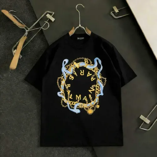 Wholesale Balmain T-Shirts Short Sleeved For Unisex #1470850 $36.00 USD, Wholesale Quality Replica Balmain T-Shirts