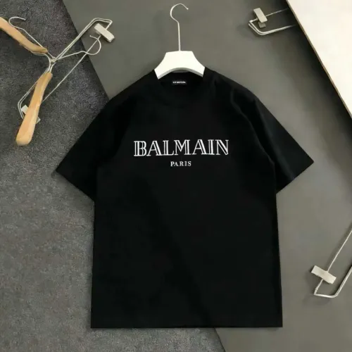 Wholesale Balmain T-Shirts Short Sleeved For Unisex #1470853 $36.00 USD, Wholesale Quality Replica Balmain T-Shirts