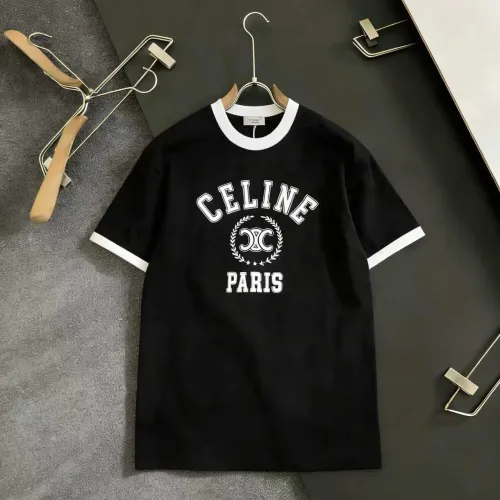 Wholesale Celine T-Shirts Short Sleeved For Unisex #1470902 $36.00 USD, Wholesale Quality Replica Celine T-Shirts