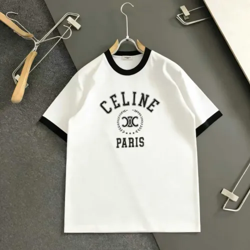 Wholesale Celine T-Shirts Short Sleeved For Unisex #1470903 $36.00 USD, Wholesale Quality Replica Celine T-Shirts