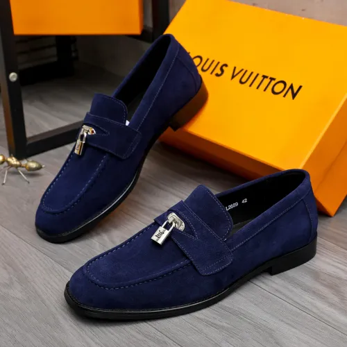 Wholesale Louis Vuitton LV Oxfords Shoes For Men #1470930 $76.00 USD, Wholesale Quality Replica Louis Vuitton LV Oxfords Shoes