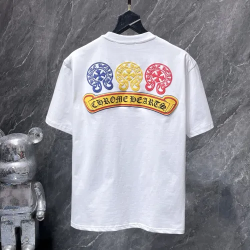 Wholesale Chrome Hearts T-Shirts Short Sleeved For Unisex #1470950 $38.00 USD, Wholesale Quality Replica Chrome Hearts T-Shirts