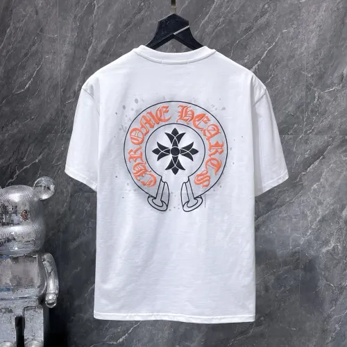 Wholesale Chrome Hearts T-Shirts Short Sleeved For Unisex #1470954 $38.00 USD, Wholesale Quality Replica Chrome Hearts T-Shirts