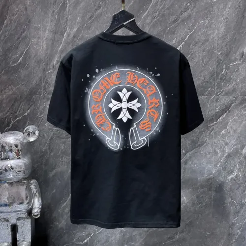 Wholesale Chrome Hearts T-Shirts Short Sleeved For Unisex #1470955 $38.00 USD, Wholesale Quality Replica Chrome Hearts T-Shirts