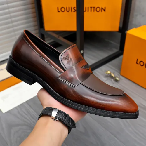 Replica Louis Vuitton LV Oxfords Shoes For Men #1470972 $92.00 USD for Wholesale