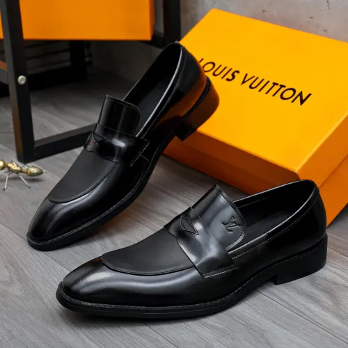 Wholesale Louis Vuitton LV Oxfords Shoes For Men #1470973 $92.00 USD, Wholesale Quality Replica Louis Vuitton LV Oxfords Shoes