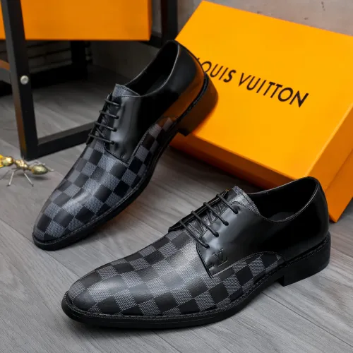 Wholesale Louis Vuitton LV Oxfords Shoes For Men #1470980 $92.00 USD, Wholesale Quality Replica Louis Vuitton LV Oxfords Shoes