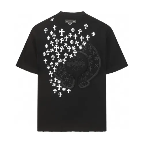 Wholesale Chrome Hearts T-Shirts Short Sleeved For Unisex #1471002 $41.00 USD, Wholesale Quality Replica Chrome Hearts T-Shirts