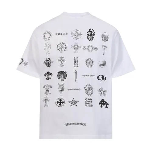 Wholesale Chrome Hearts T-Shirts Short Sleeved For Unisex #1471007 $39.00 USD, Wholesale Quality Replica Chrome Hearts T-Shirts