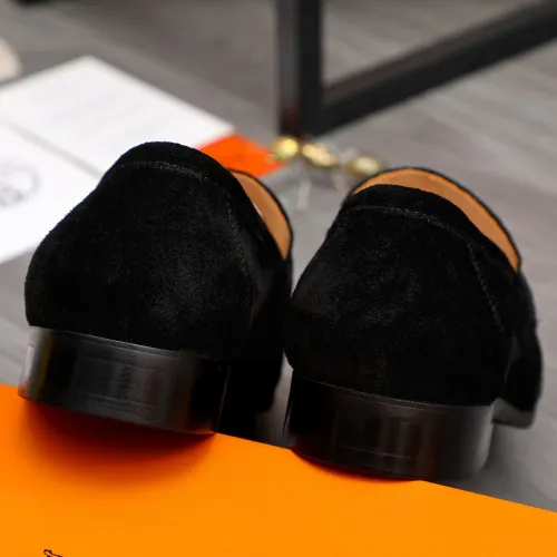 Replica Hermes Leather Shoes For Men #1471044 $82.00 USD for Wholesale