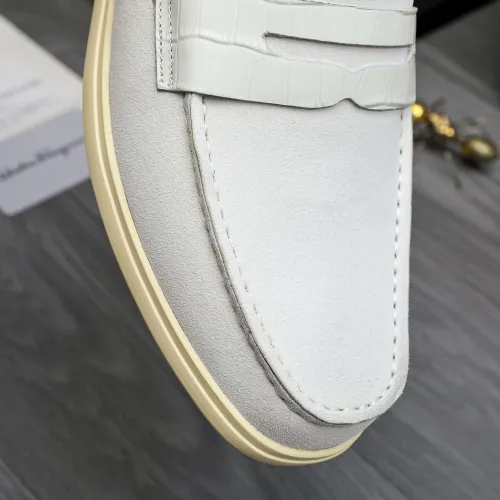 Replica Salvatore Ferragamo Leather Shoes For Men #1471045 $100.00 USD for Wholesale