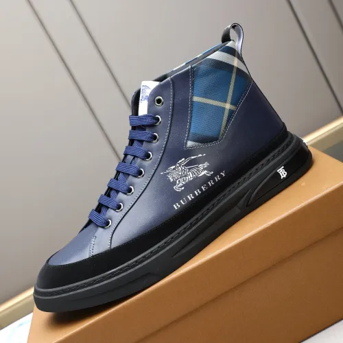 Replica Burberry High Tops Shoes For Men #1471082 $85.00 USD for Wholesale