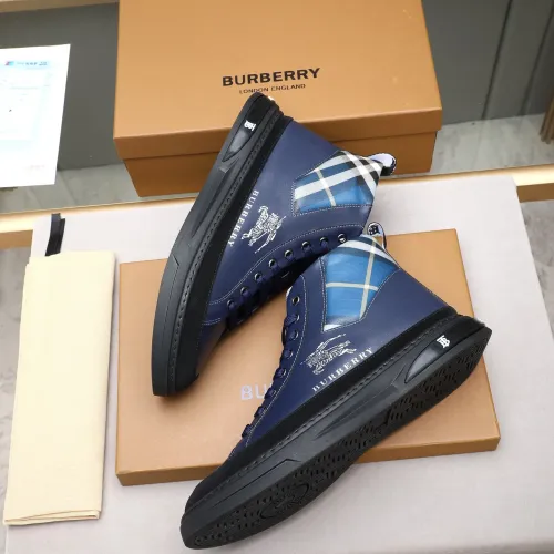 Replica Burberry High Tops Shoes For Men #1471082 $85.00 USD for Wholesale