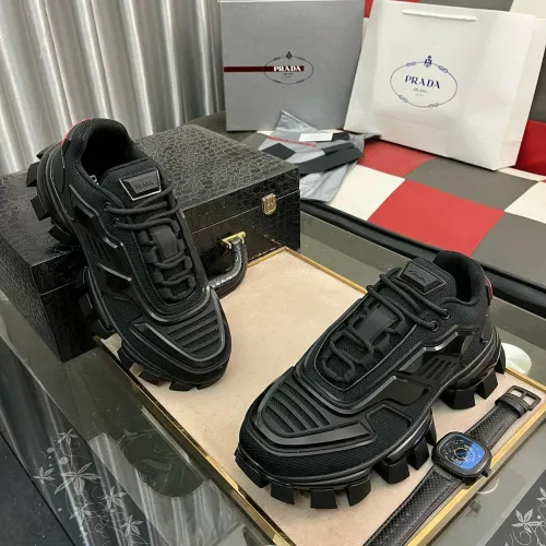 Replica Prada Casual Shoes For Men #1471095 $92.00 USD for Wholesale