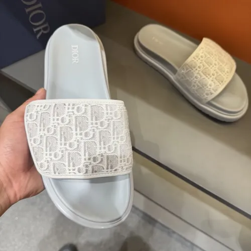Replica Christian Dior Slippers For Men #1471122 $52.00 USD for Wholesale