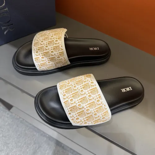 Wholesale Christian Dior Slippers For Men #1471124 $52.00 USD, Wholesale Quality Replica Christian Dior Slippers