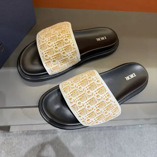 Replica Christian Dior Slippers For Men #1471124 $52.00 USD for Wholesale