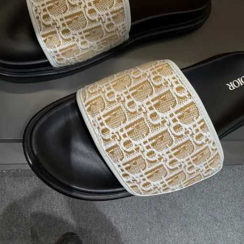 Replica Christian Dior Slippers For Men #1471124 $52.00 USD for Wholesale