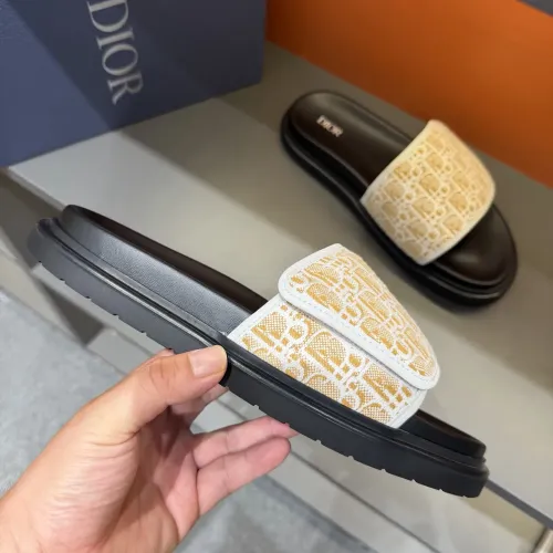 Replica Christian Dior Slippers For Men #1471124 $52.00 USD for Wholesale