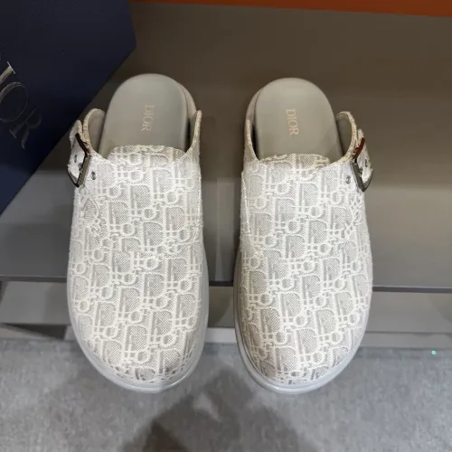 Replica Christian Dior Slippers For Men #1471125 $64.00 USD for Wholesale