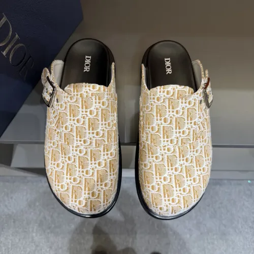 Replica Christian Dior Slippers For Men #1471126 $64.00 USD for Wholesale