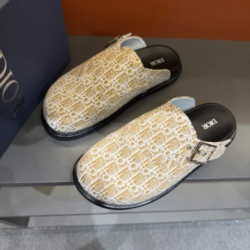 Replica Christian Dior Slippers For Men #1471126 $64.00 USD for Wholesale