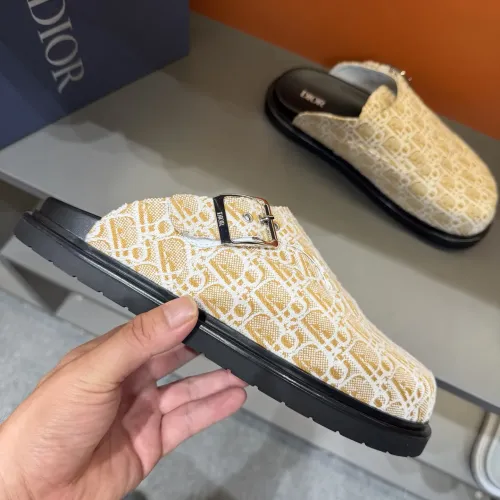 Replica Christian Dior Slippers For Men #1471126 $64.00 USD for Wholesale