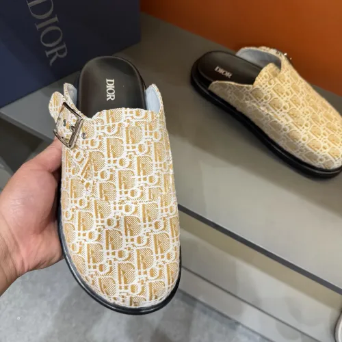 Replica Christian Dior Slippers For Men #1471126 $64.00 USD for Wholesale