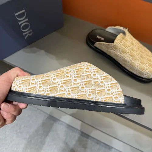 Replica Christian Dior Slippers For Men #1471126 $64.00 USD for Wholesale