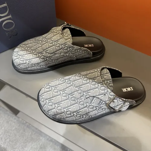 Wholesale Christian Dior Slippers For Men #1471128 $64.00 USD, Wholesale Quality Replica Christian Dior Slippers