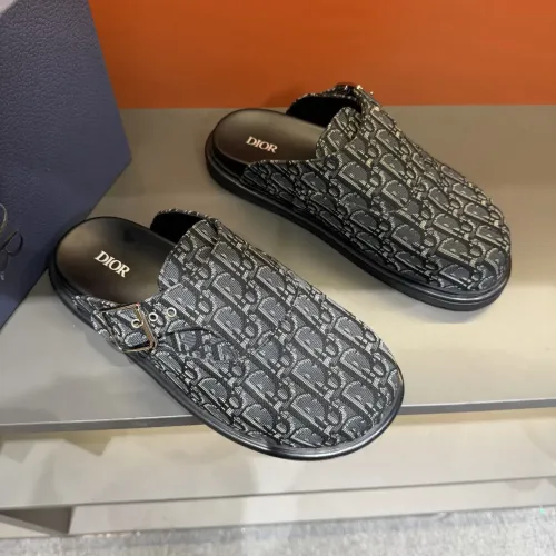 Replica Christian Dior Slippers For Men #1471129 $64.00 USD for Wholesale