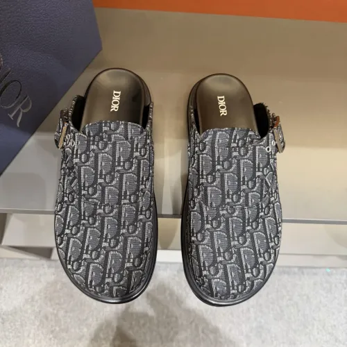 Replica Christian Dior Slippers For Men #1471129 $64.00 USD for Wholesale