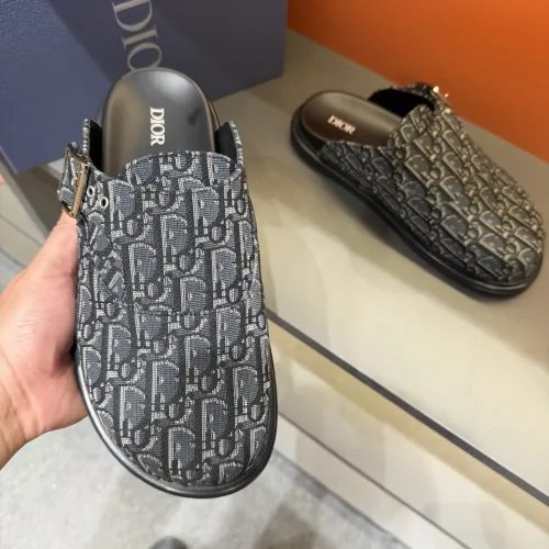 Replica Christian Dior Slippers For Men #1471129 $64.00 USD for Wholesale