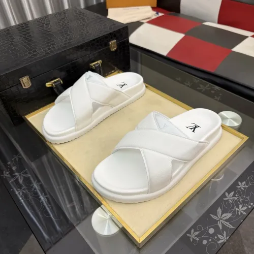 Replica Louis Vuitton Slippers For Men #1471130 $60.00 USD for Wholesale