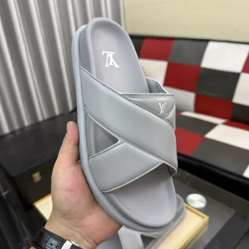 Replica Louis Vuitton Slippers For Men #1471131 $60.00 USD for Wholesale